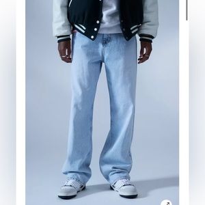 BDG Blue Stacked Jeans